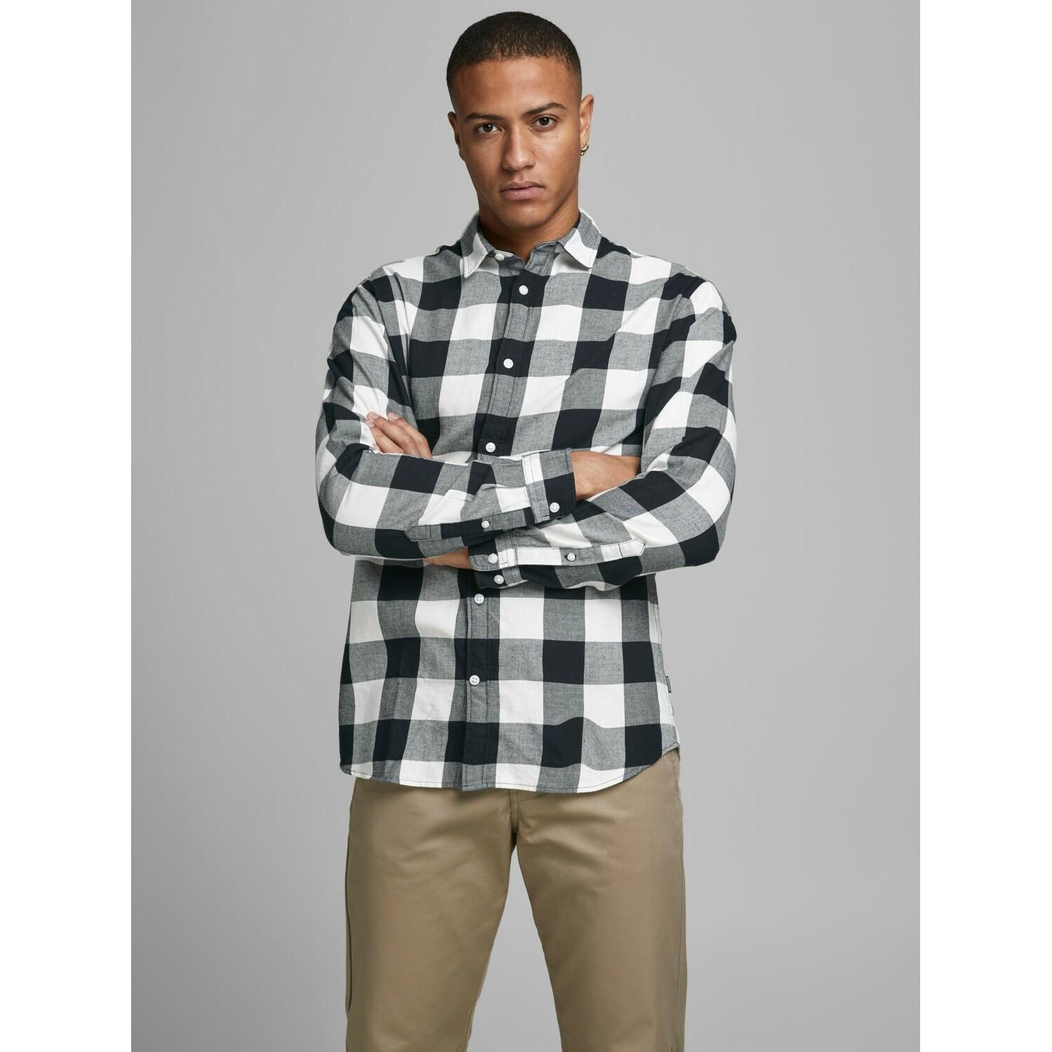 JACK & JONES Egingham Twill Chemise  