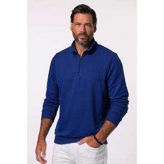 JP1880  Pullover polo di felpa con collo alto con zip, fino alla tg. 8XL 