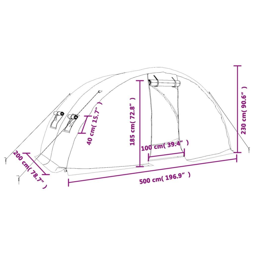 VidaXL Gewächshaus polyethylen  