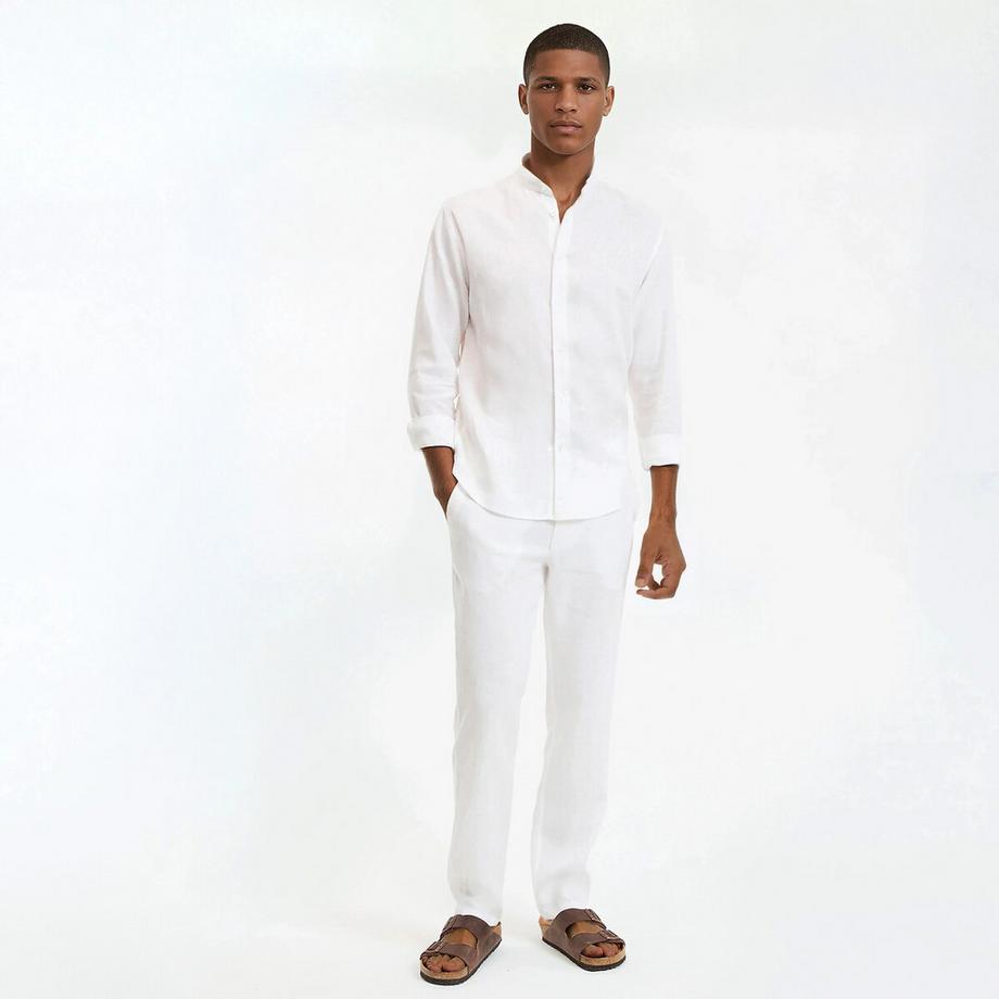 La Redoute Collections Pantalon Droit en Lin  