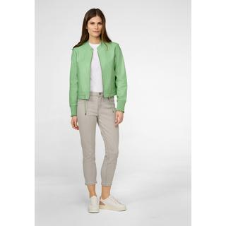 RICANO  Veste en cuir  Lilly, cropped avec cordon de serrage 