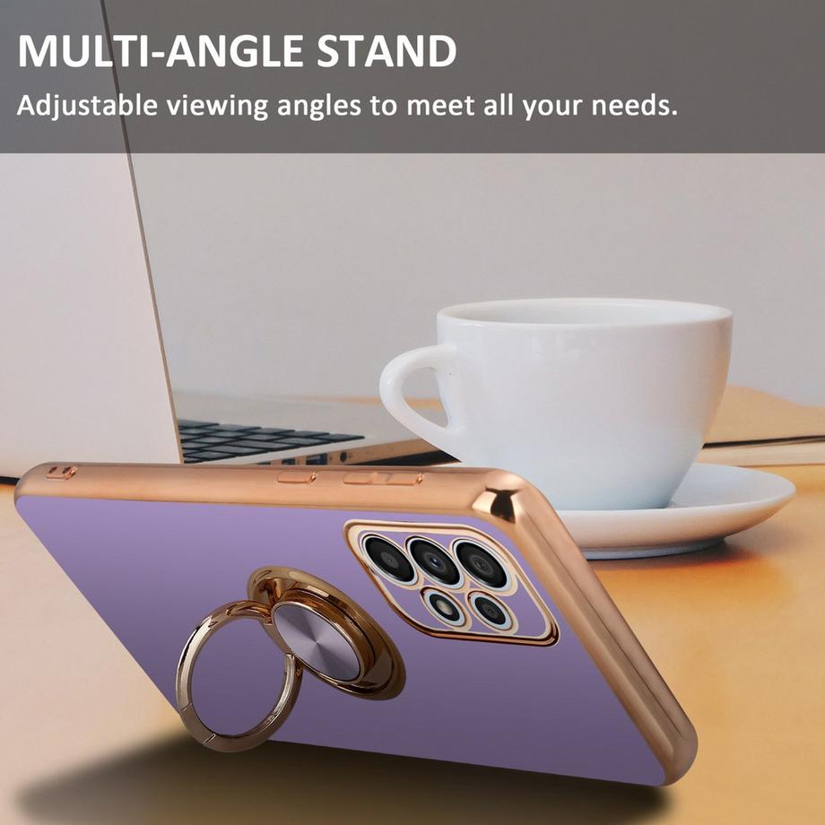 Cadorabo  Hülle für Samsung Galaxy A52 (4G  5G)  A52s mit Ring - Schutzhülle 