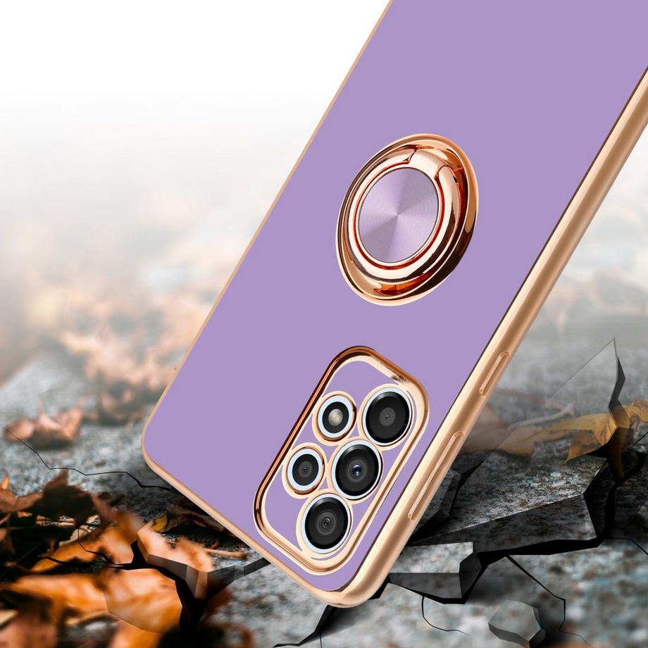 Cadorabo  Hülle für Samsung Galaxy A52 (4G  5G)  A52s mit Ring - Schutzhülle 