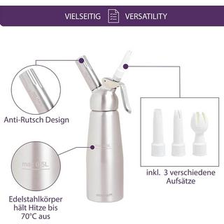 mastrad Siphon Heiss- und & Kaltschaum  