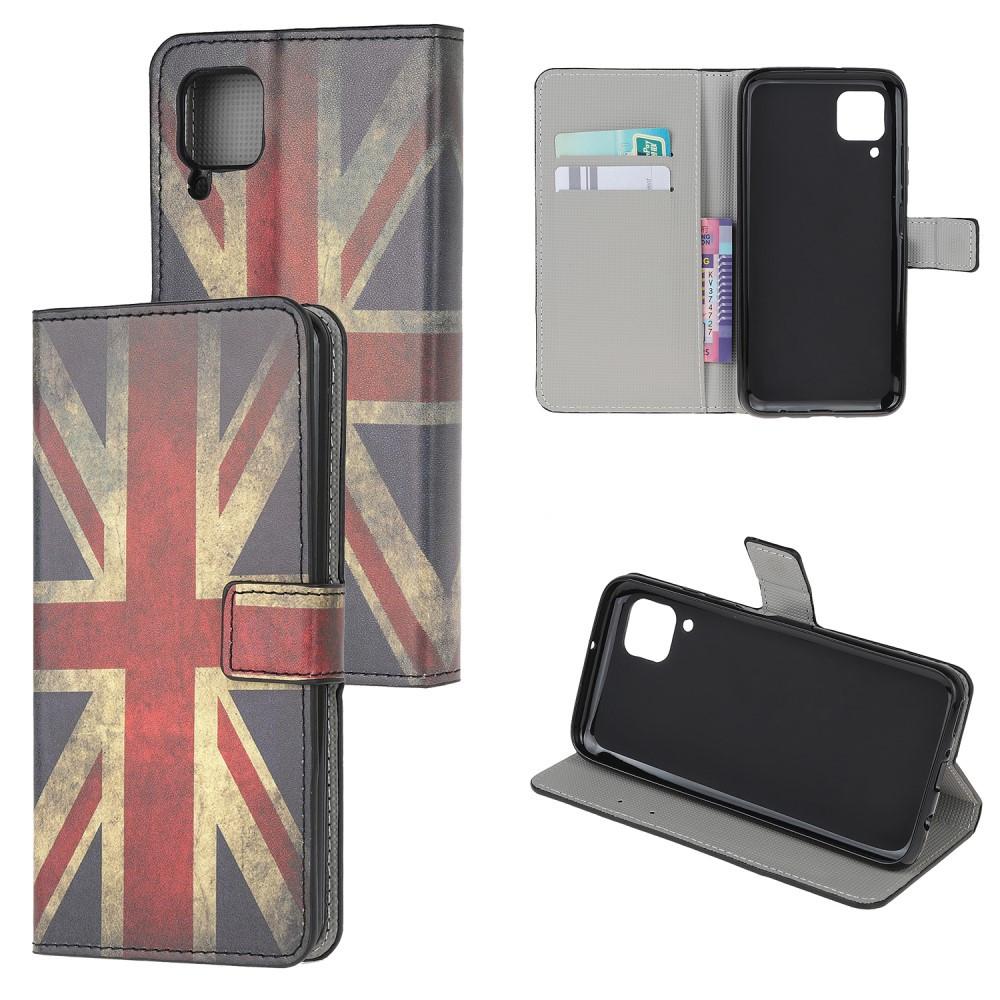 Cover-Discount  custodia Huawei P40 Lite - Tasca portacarte in pelle Bandiera UK 