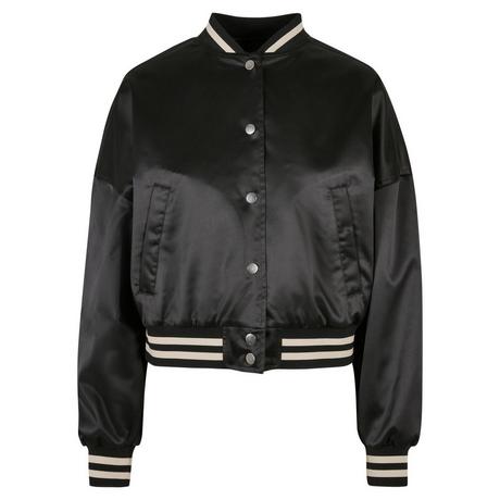 URBAN CLASSICS Satin Oversize College Blouson Court  