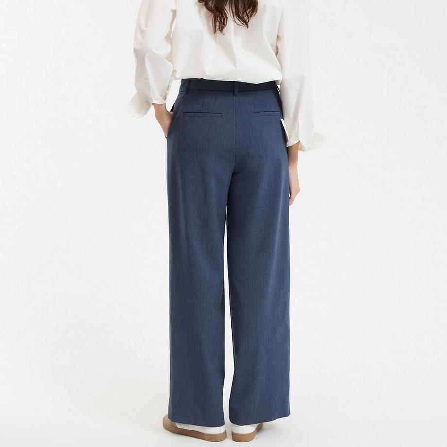 La Redoute Collections Loose-Fit Bundfaltenhose  