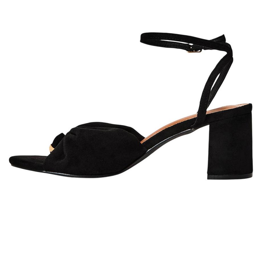 Where's That From Suede Sandalen mit Blockabsatz und Knöchelriemen  