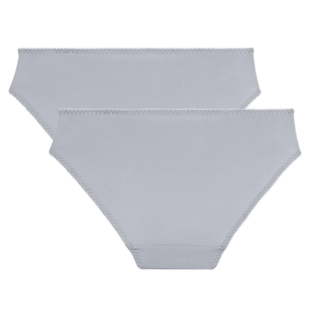 La Redoute Collections  Lot de 2 slips en dentelle et microfibre Anthea 