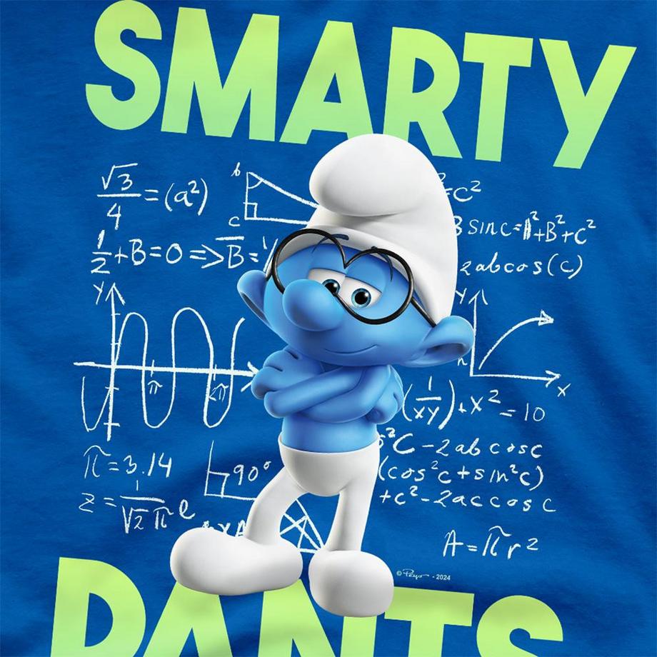 Puffi  Smarty Pants Maglietta 