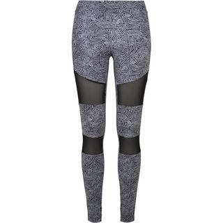 URBAN CLASSICS  bedruckte leggings für en tech mesh aop 