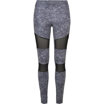 bedruckte leggings für en tech mesh aop