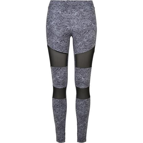 URBAN CLASSICS  bedruckte leggings für en tech mesh aop 