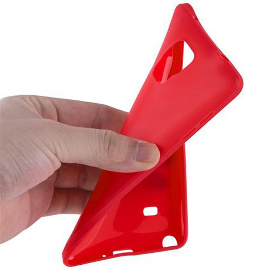 Cadorabo  Housse compatible avec Samsung Galaxy NOTE 4 - Coque de protection en silicone TPU flexible 