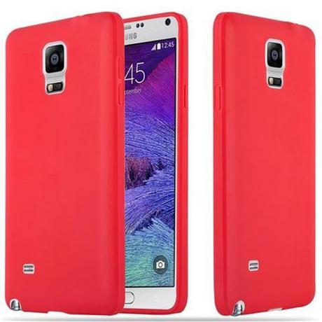 Cadorabo  Housse compatible avec Samsung Galaxy NOTE 4 - Coque de protection en silicone TPU flexible 