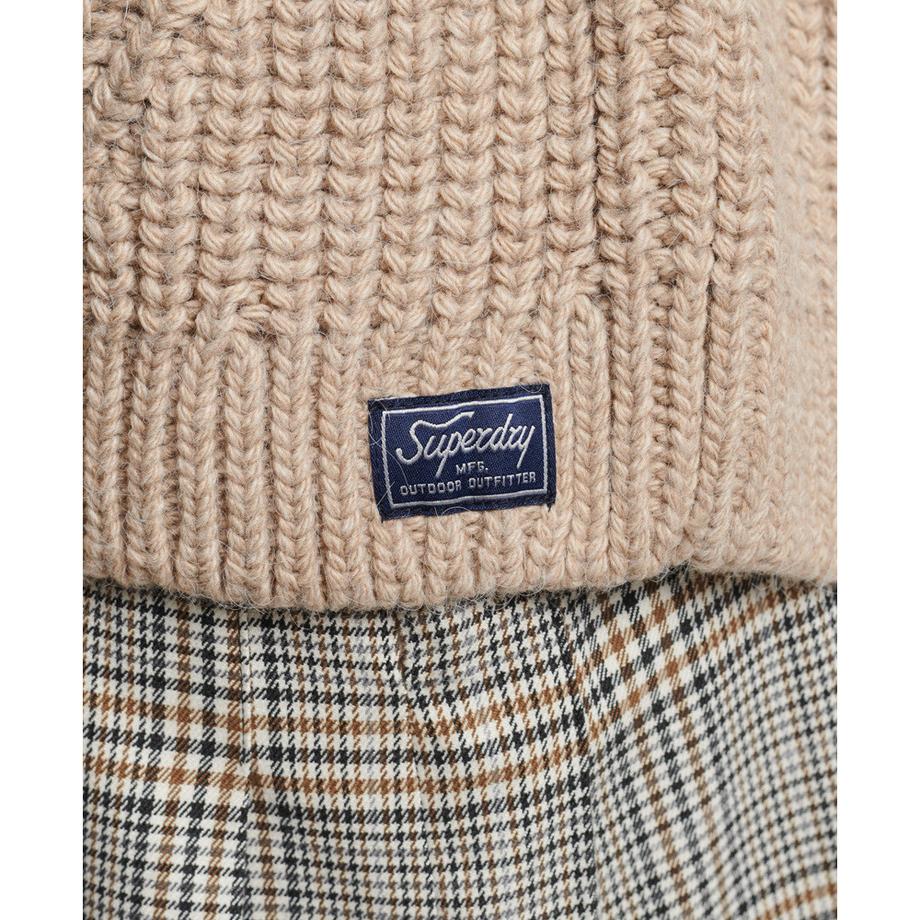 Superdry Weit geschnittener Rollkragen Pullover abgesteppt  