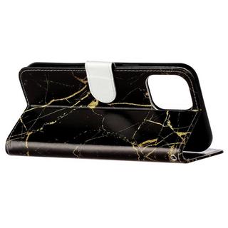 Cover-Discount  iPhone 15 Pro Max - Étui en cuir coque Marble 