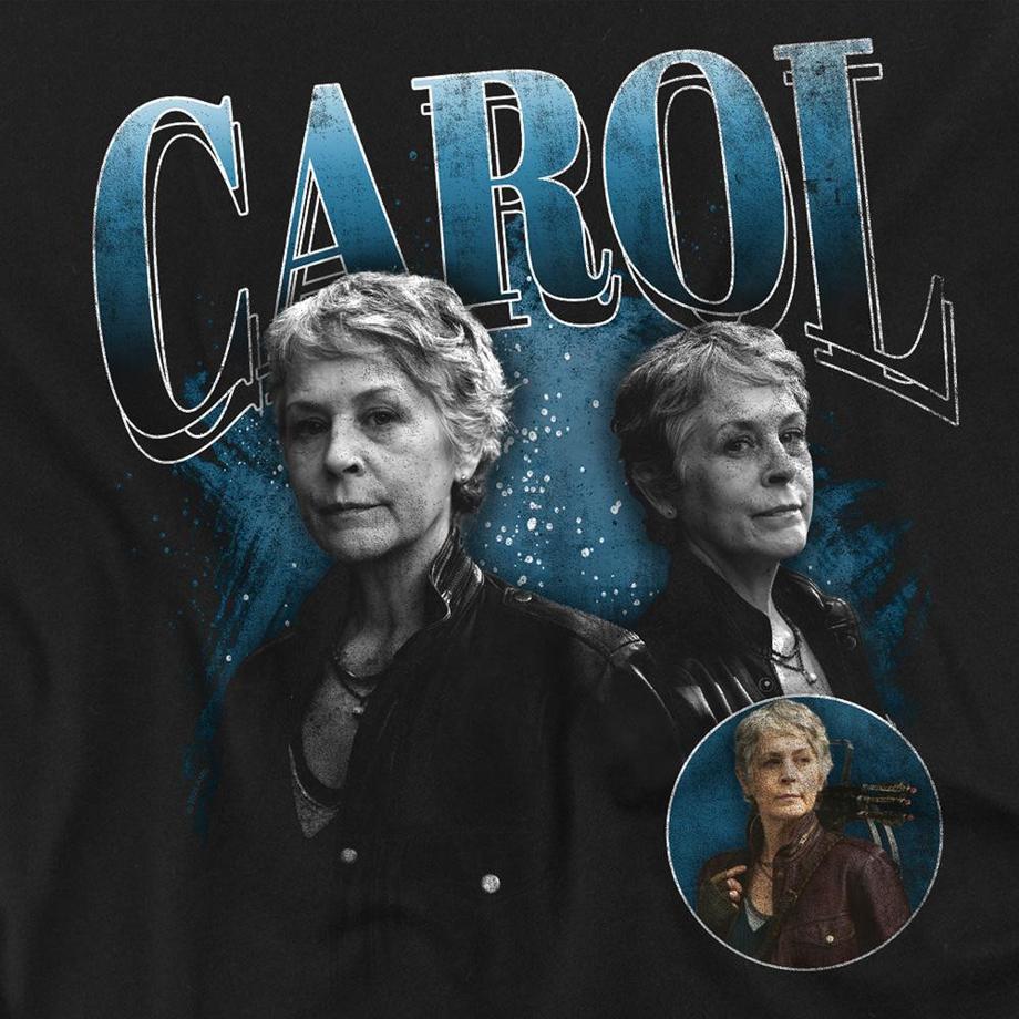 The Walking Dead Carol Grafikdruck T-Shirt  