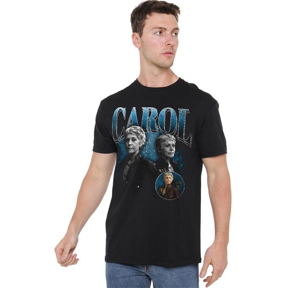 The Walking Dead Carol Grafikdruck T-Shirt  