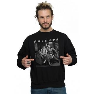 Friends  Black And White Photo Sweatshirt 