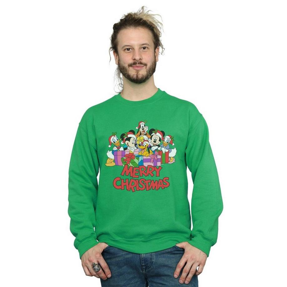Disney Mickey Mouse and Friends Weihnachts-Sweatshirt  