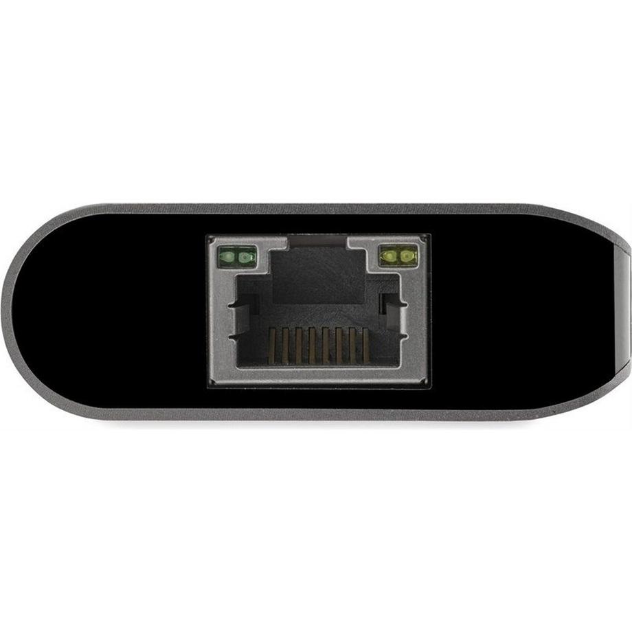 STARTECH.COM  StarTech.com USB-C Multiport Adapter - USB-C Reisedock auf 4k HDMI, 3x USB 3.0 Hub, SD/SDHC, GbE, 60W PD 3.0 Pass-Through - USB Typ-C/Thunderbolt 3 - Ersetzt DKT30CSDHPD 