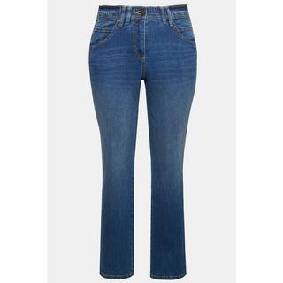 Ulla Popken  Jean Mandy, coupe 5 poches, jambe large 