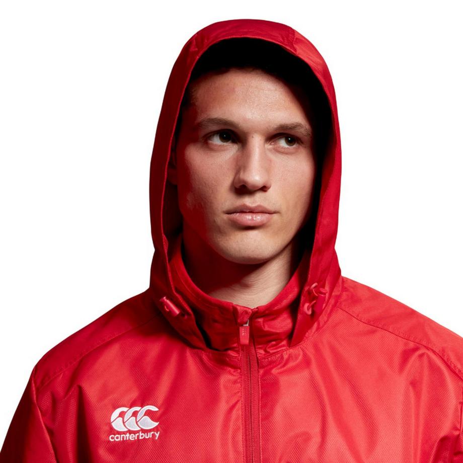 Canterbury Club Jacke, Wasserfest, Durchgehender Reißverschluss, Vaposhieldmaterial  