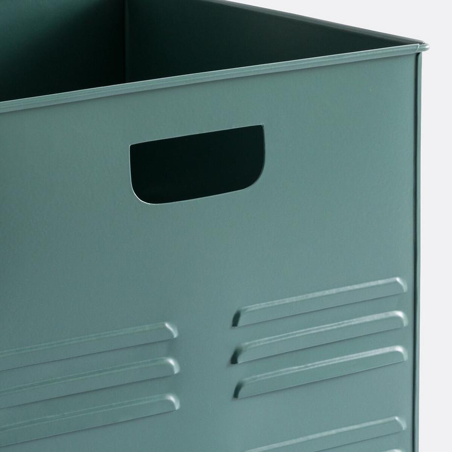 La Redoute Intérieurs Caisse de rangement en métal acier  