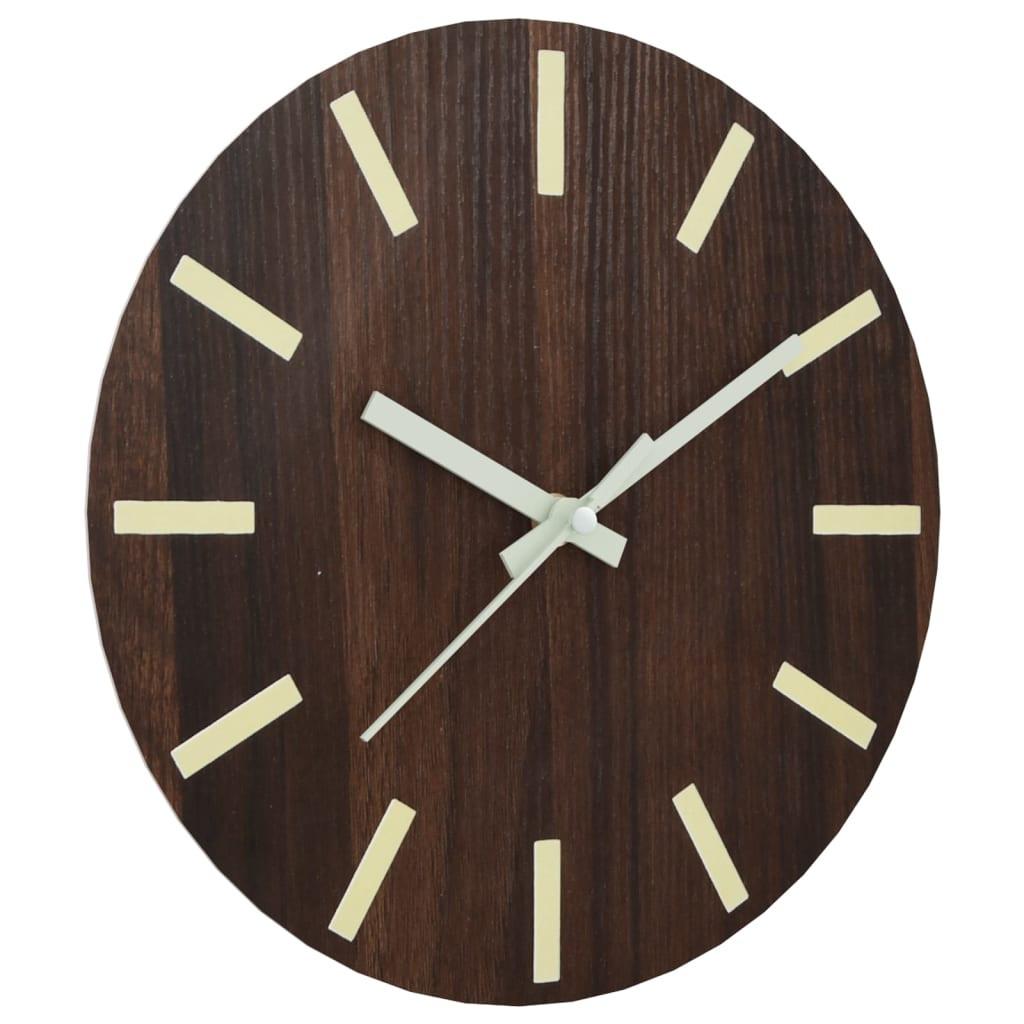 VidaXL orologio da parete Legno multistrato  