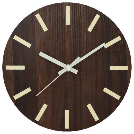 VidaXL Wanduhr holzwerkstoff  