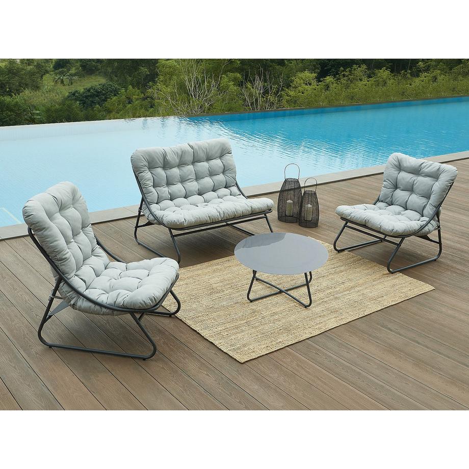 Vente-unique Set di mobili da giardino LYMIS  