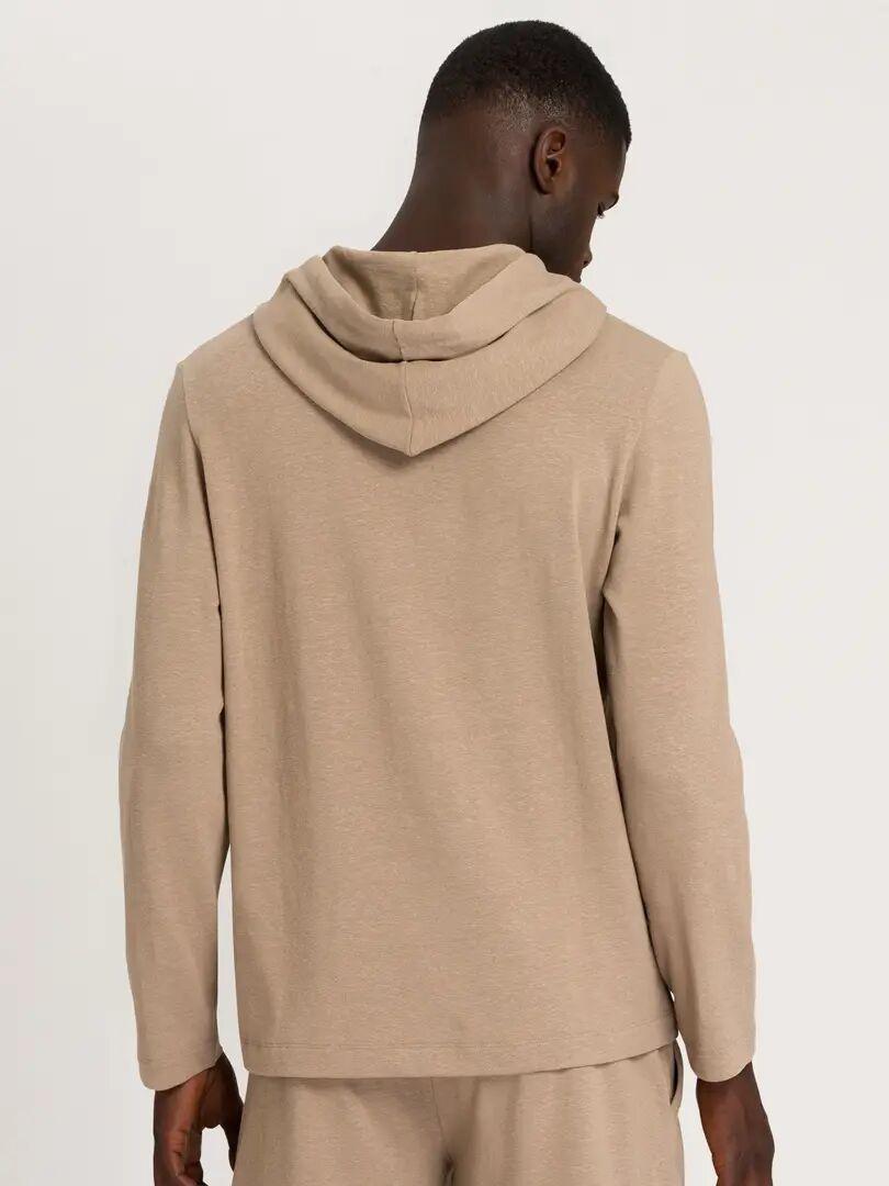 HANRO Loungy Kapuzen Langarmshirt  
