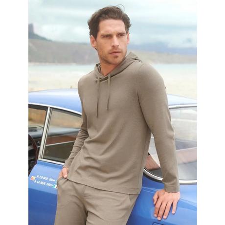 HANRO Loungy Kapuzen Langarmshirt  