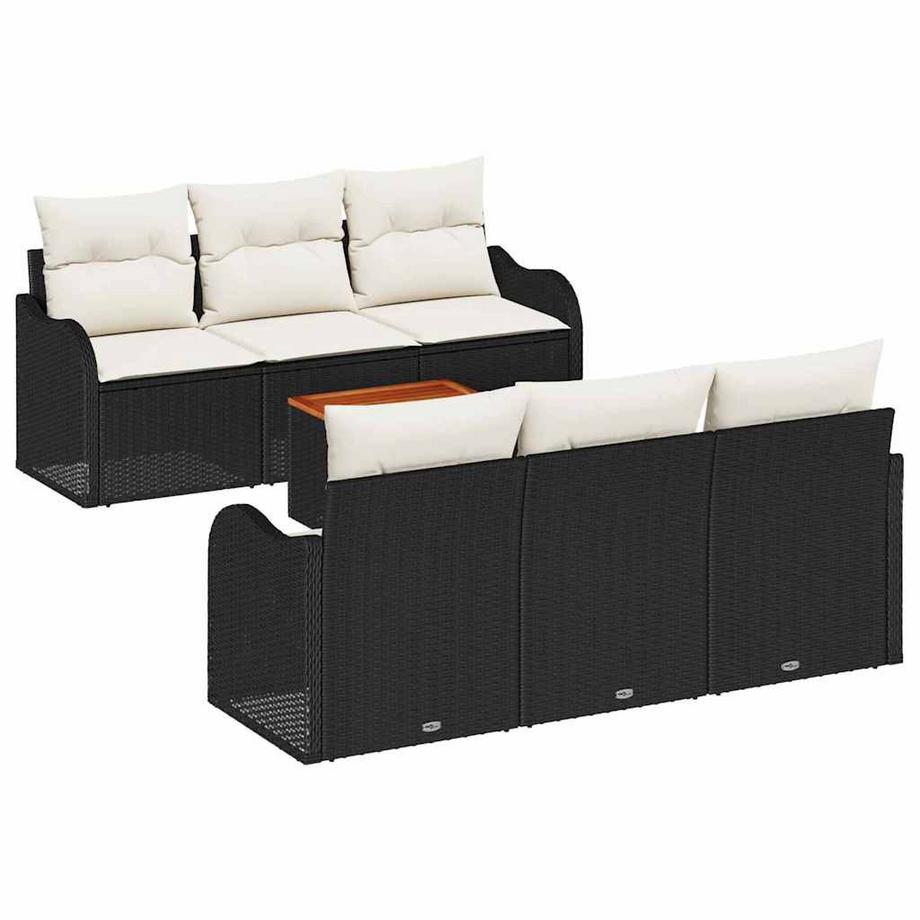 Mobilier de jardin poly rattan