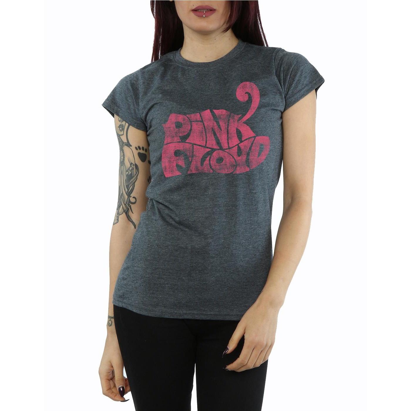 Pink Floyd Pink Floyd Distressed Logo T-Shirt  