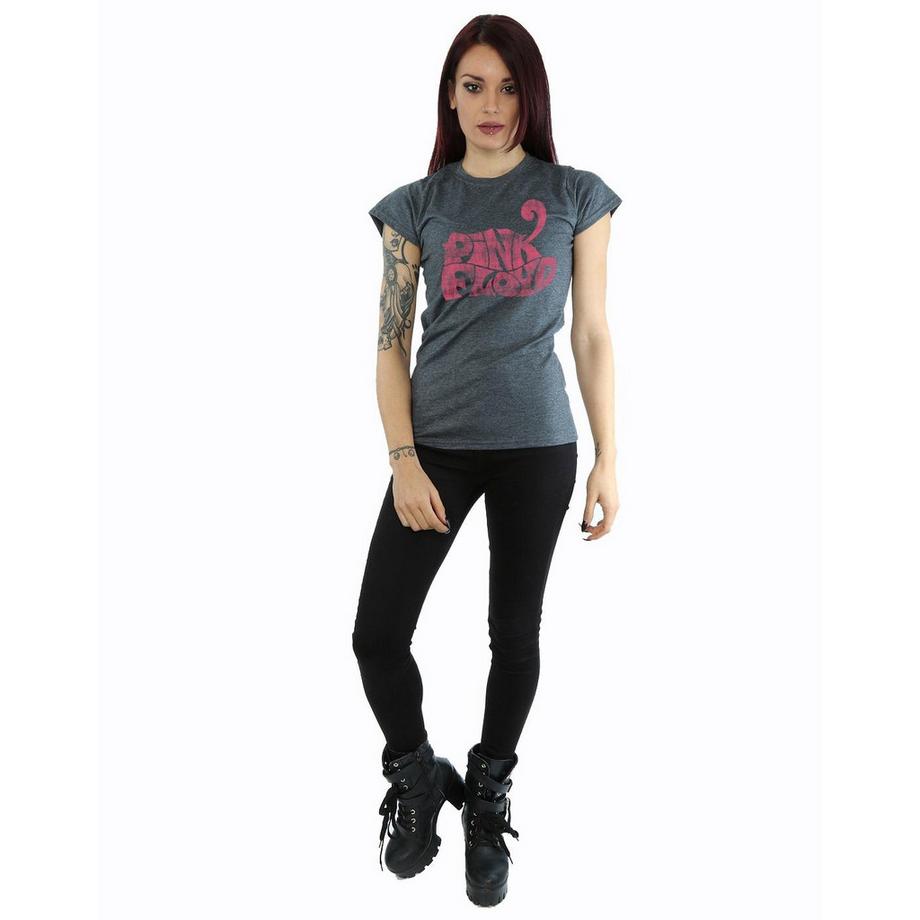 Pink Floyd Pink Floyd Distressed Logo T-Shirt  