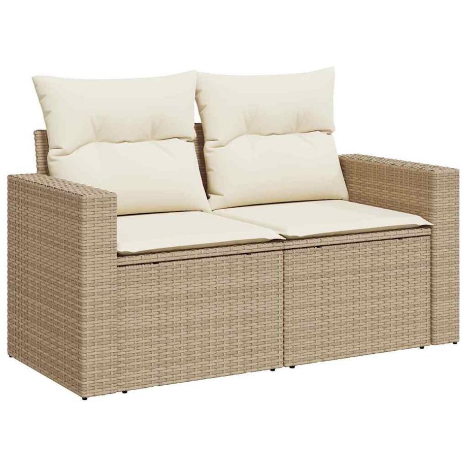 VidaXL Divano da esterno Polyrattan  