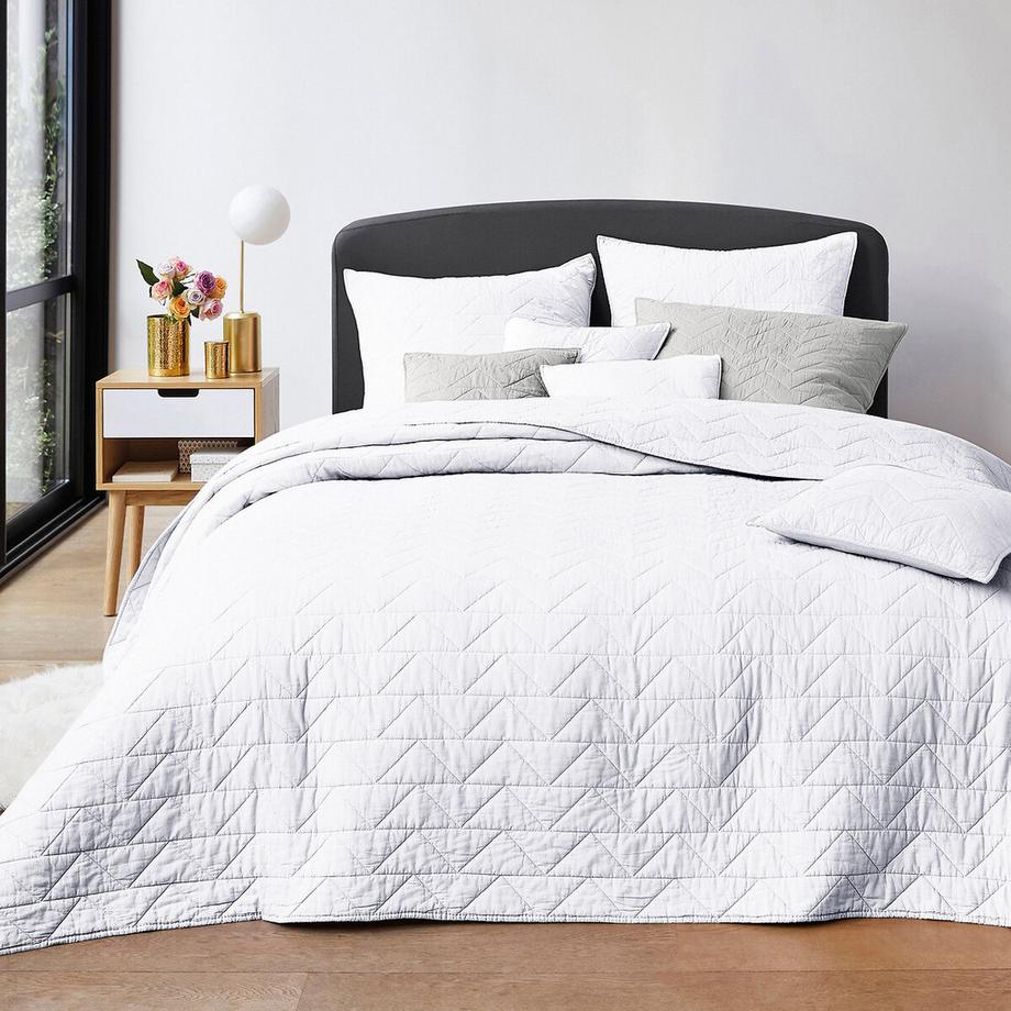 La Redoute Intérieurs Kissenbezug Zig Zag Scenario Baumwolle  