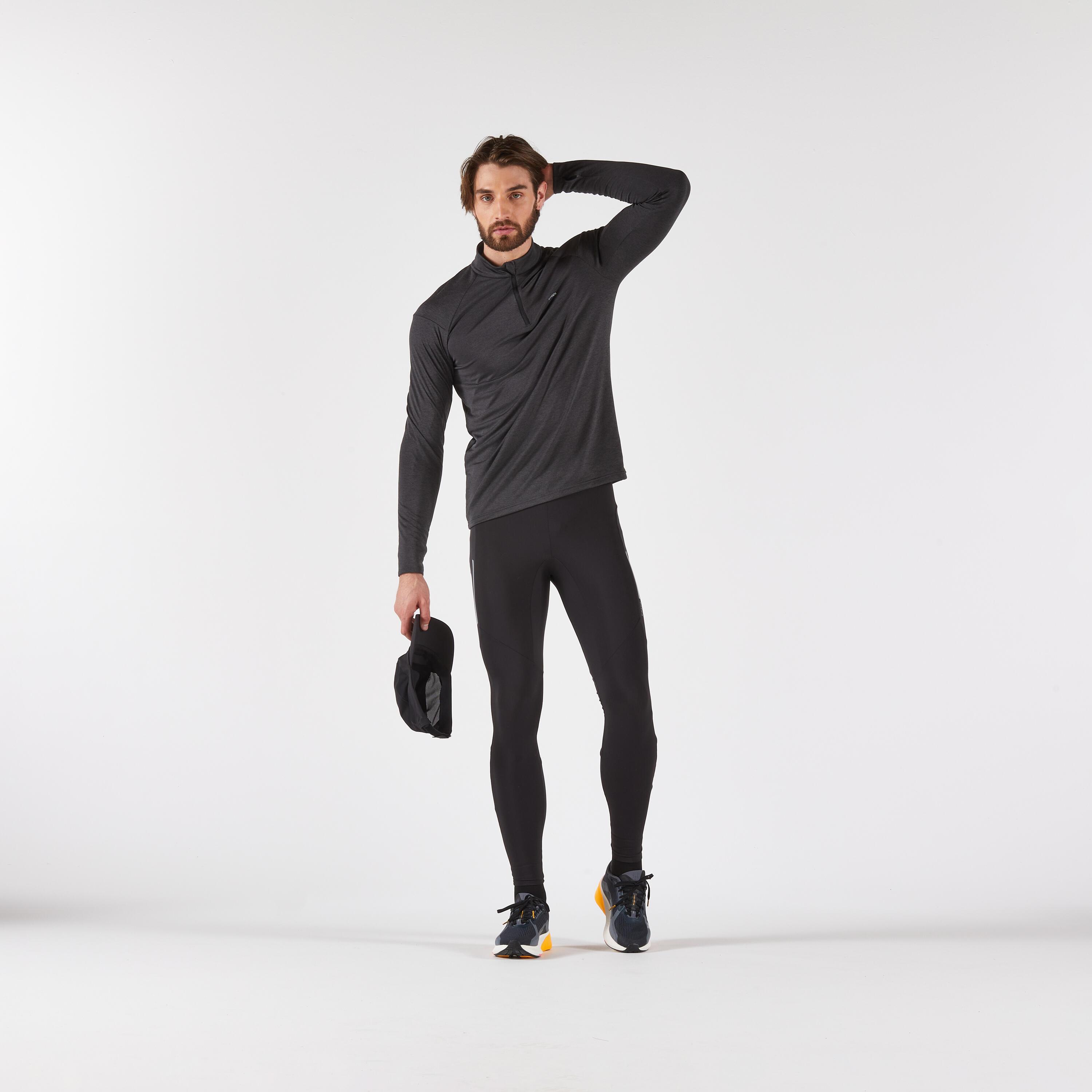 KIPRUN  Collant de running long homme - Run 500 Warm 