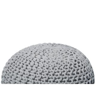 Beliani Pouf en Coton Scandinave CONRAD  