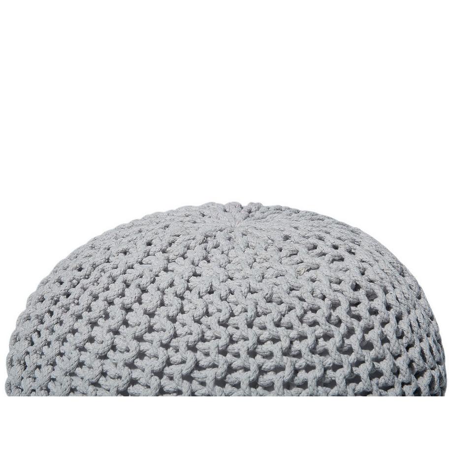 Beliani Pouf en Cotone Scandinavo CONRAD  