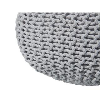 Beliani Pouf en Coton Scandinave CONRAD  