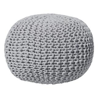 Beliani Pouf en Coton Scandinave CONRAD  