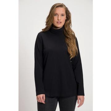 Shirt, Rollkragen, Slim, Langarm, Biobaumwolle