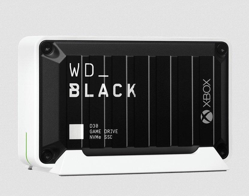 Western Digital  WD_BLACK D30 1 TB Schwarz, Weiß 