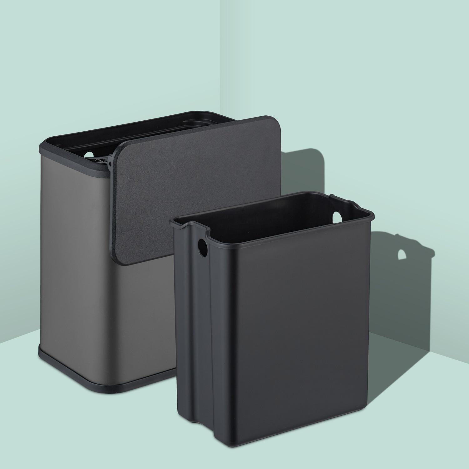 Northix Badezimmer-Abfalleimer, 5 l, hängend/freistehend  