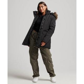 Superdry  parka à capuche avec fourrure synthétique everest 