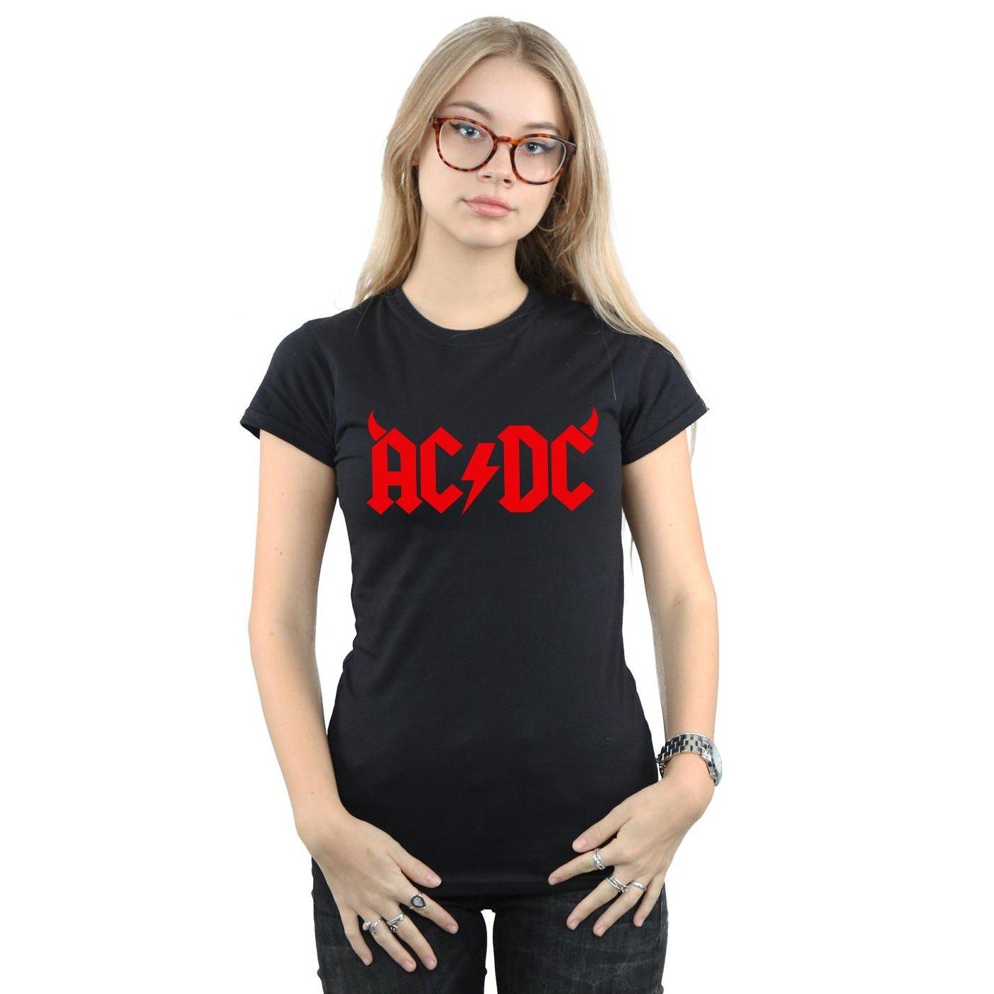 AC/DC ACDC Logo T-Shirt Maniche Corte  