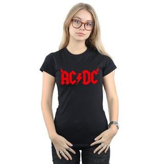 AC/DC ACDC Logo T-Shirt Maniche Corte  